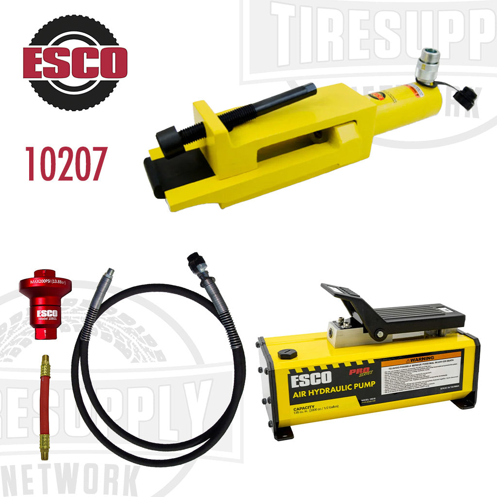 ESCO 10207 | 1/2 Gallon Hydraulic Air Pump - Giant Tire/Earthmover Bead Breaker Kit