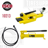 ESCO 10213 | 1 Quart Hydraulic Manual Pump - Giant Tire Bead Breaker Kit