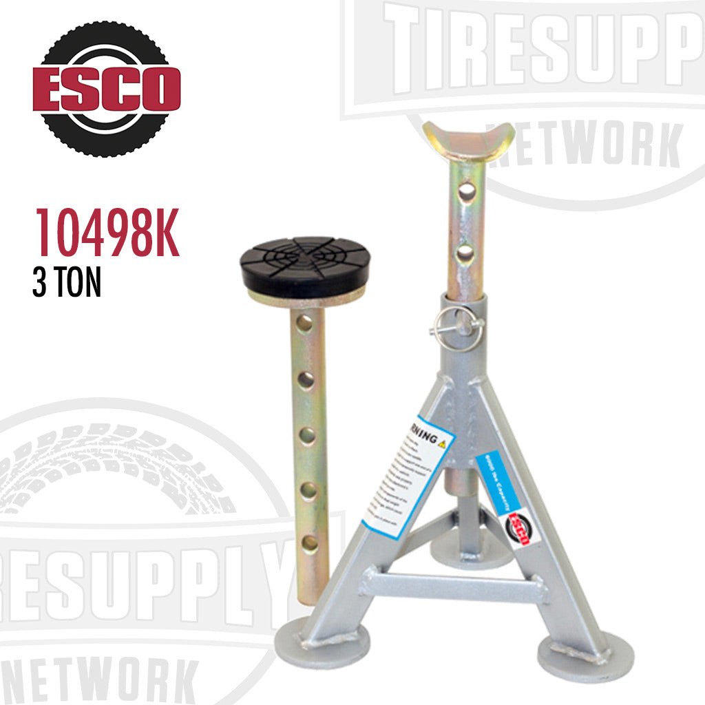 ESCO | 3 Ton Performance Jack Stand Kit - Pair (10498K)