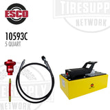 ESCO 10593C | 5 Quart Metal Reservoir Air Hydraulic Pump Kit