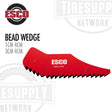 ESCO 20436 1 CM 4 CM. ESCO 20437 3CM 4CM. Red Bead Wedge