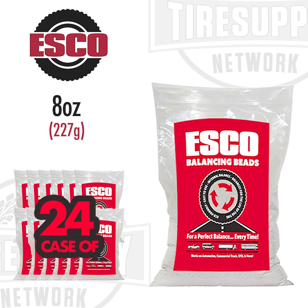 ESCO | Truck Tire 8 oz. Balancing Beads - Single Bags or Case of 24 (20462C)