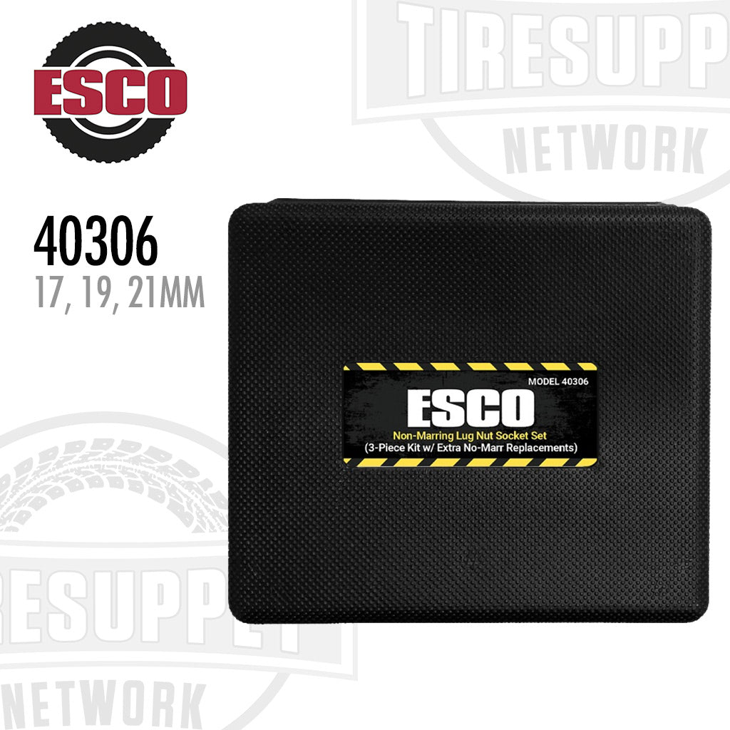 ESCO 40306 | 1/2" Drive 3 Piece Impact Socket Set - Extra Deep Wheel Protector