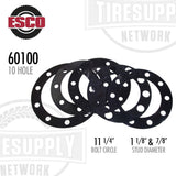 ESCO 60100 | E-Z Wheel Guards - 10 Hole 11 1/4” Bolt Circle