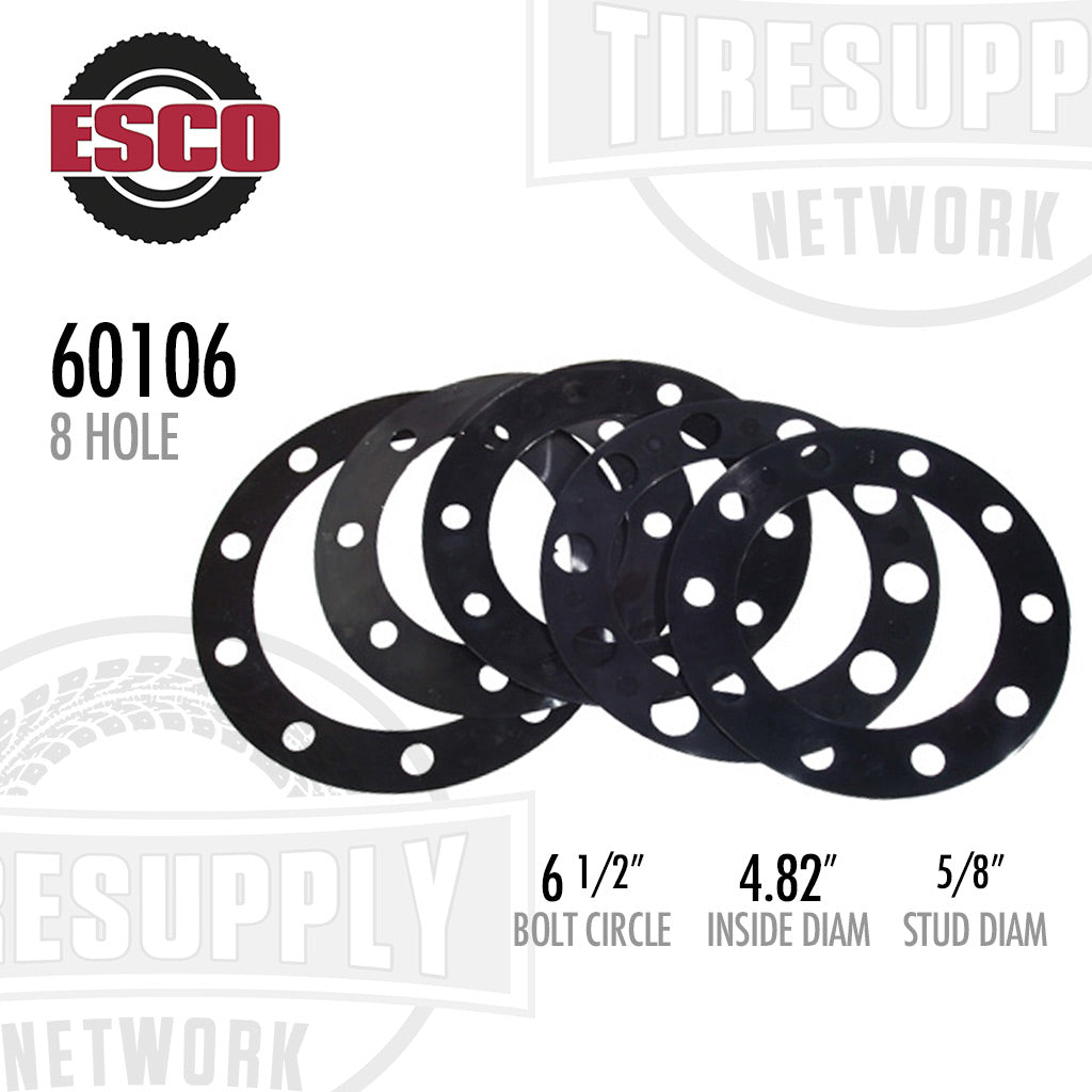 ESCO 60106 | E-Z Wheel Guards - 8 Hole 6.5" Bolt Circle