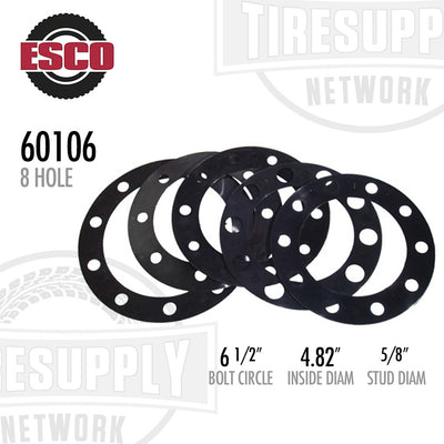ESCO 60106 | E-Z Wheel Guards - 8 Hole 6.5" Bolt Circle