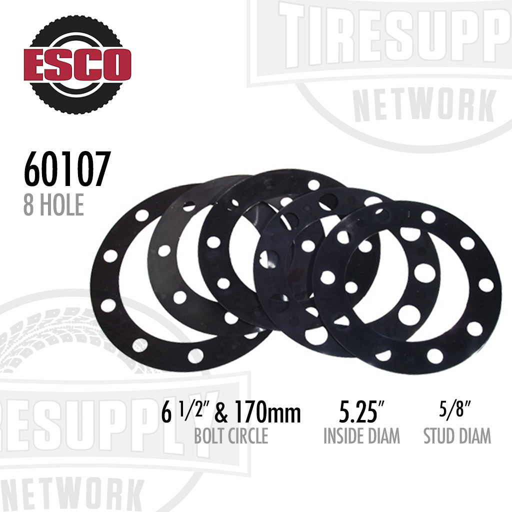 ESCO 60107 | E-Z Wheel Guards - 8 Hole 6.5" Bolt Circle