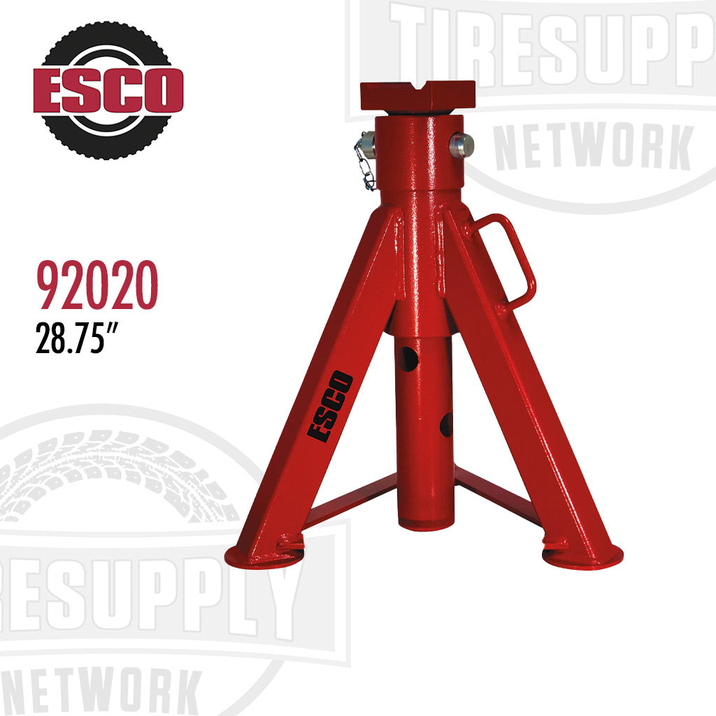 ESCO 92020 | Yak 22 Ton Jack Stand 28.75″ Maximum Height – Tire