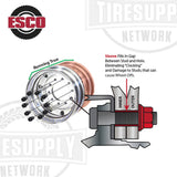 ESCO 40132 | Wheel Tite Sleeve Nut 39.5mm