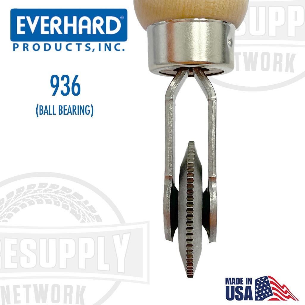 Everhard | Corrugated Tire Stitcher with Wood Handle (936)