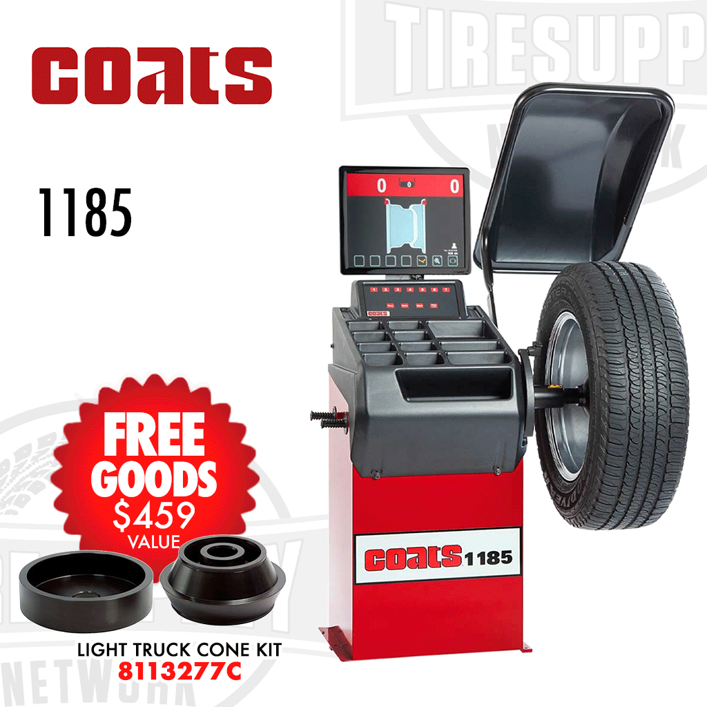 Coats | 1185 Compact Space-Saver Wheel Balancer with LCD Video Display (8001185)
