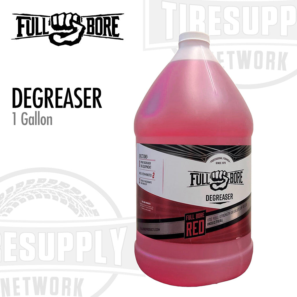 Full Bore | Water-Based Concentrated Industrial Strength Red Degreaser 1 Gallon Jug (FBR-1GAL)