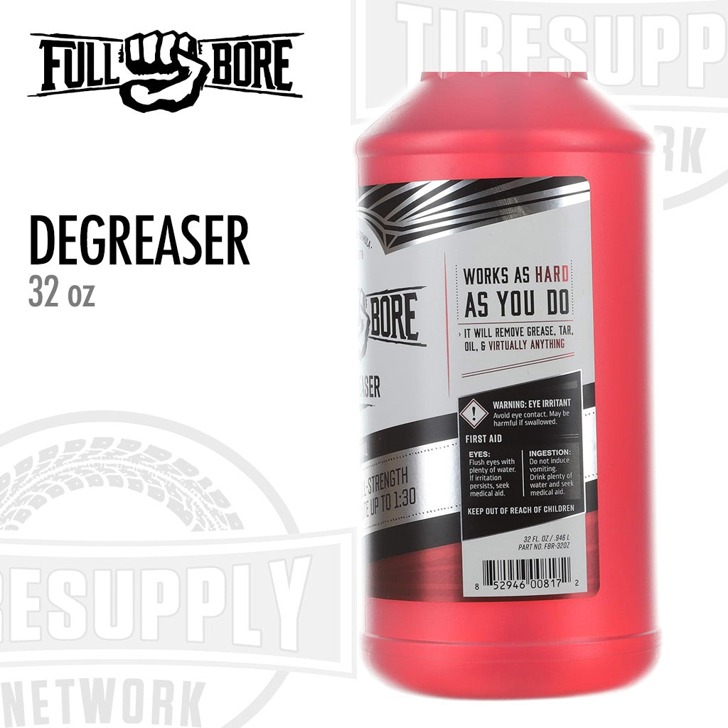 Full Bore | Water-Based Concentrated Industrial Strength Red Degreaser 32 oz. Sprayer Bottle (FBR-32oz)