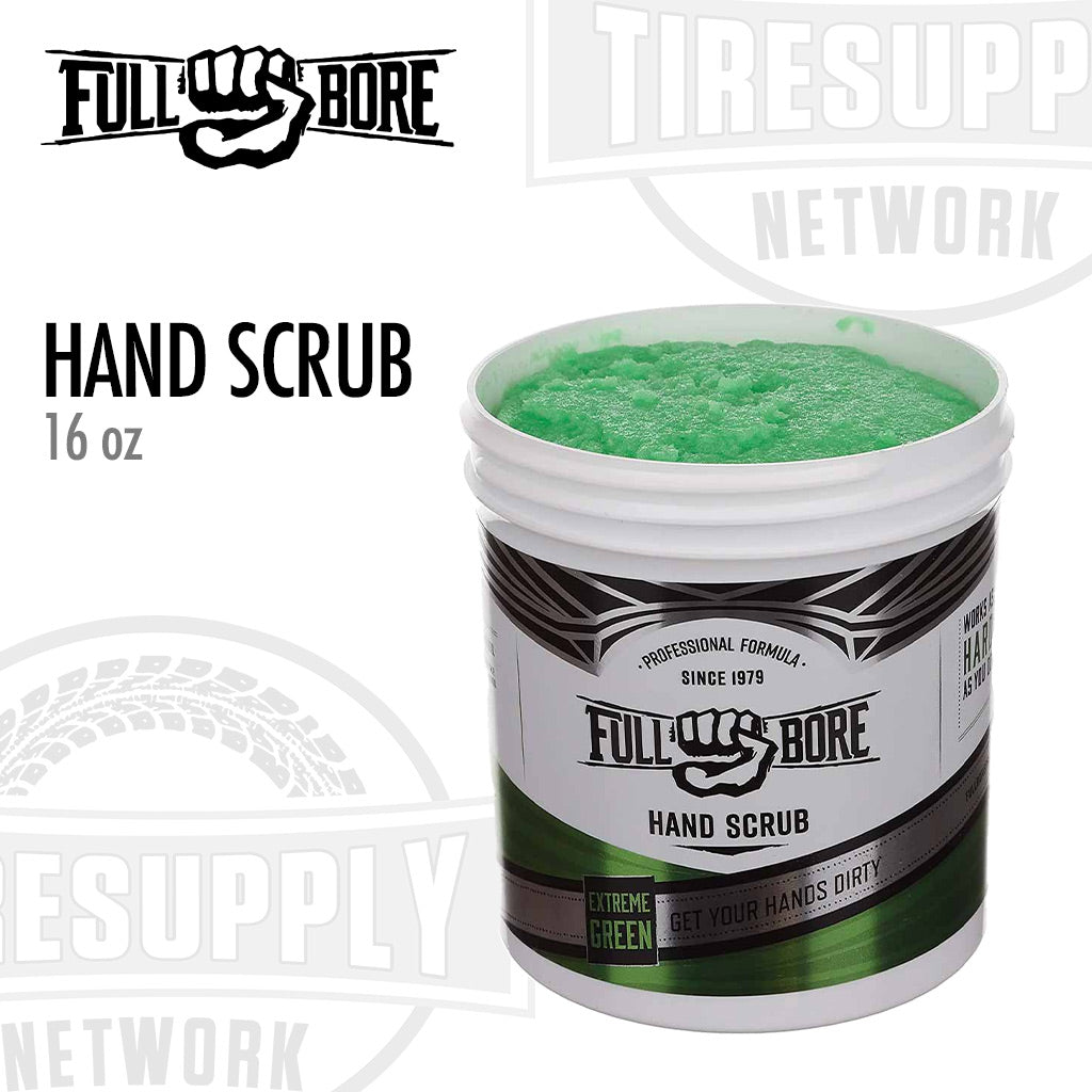 Full Bore | Hand Scrub Extreme Green 16 oz Solvent-Free Mechanic Hand Cleaner Soap (MG-HS-16OZ)