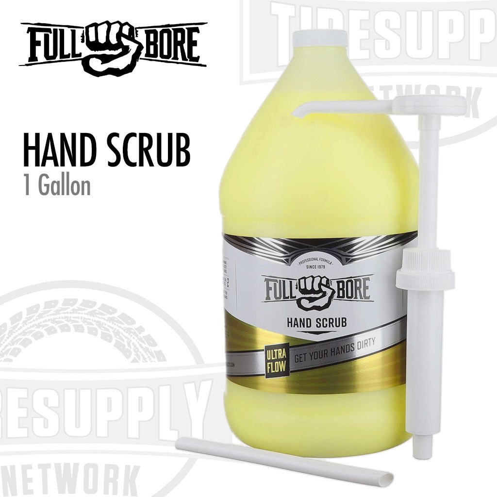 Full Bore | Hand Scrub Ultra Flow 1 Gallon Flat Top Solvent-Free Mechanic Hand Cleaner Soap (TS1GAL-FT)