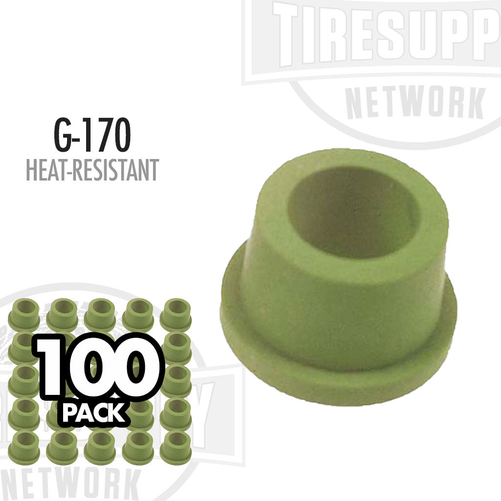 Haltec G-170S High Temp Heat-Resistant Grommet for TV-500 &amp; TV-570 Series Valve Stems - 100 Pack