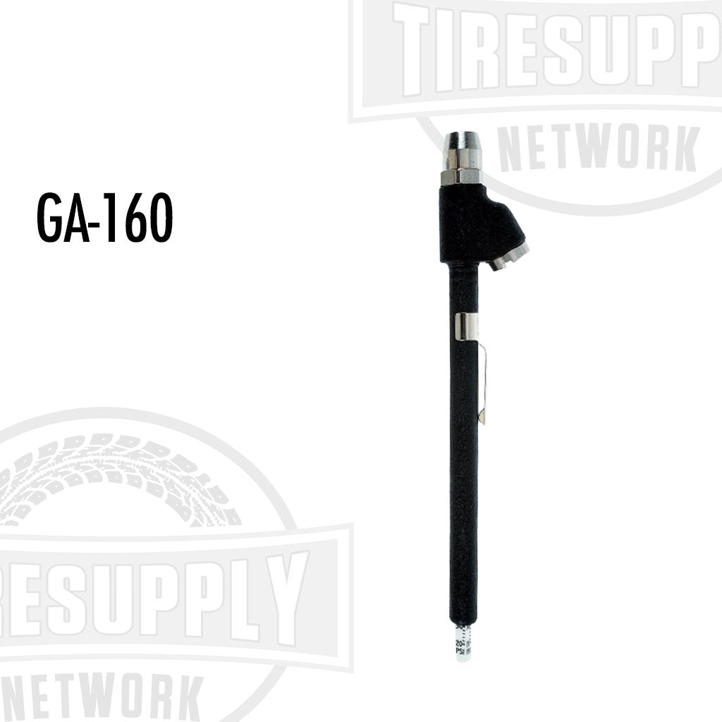 Dual Foot Air Gauge with Straight-on 30° Reverse (20-120 PSI) (GA-160)
