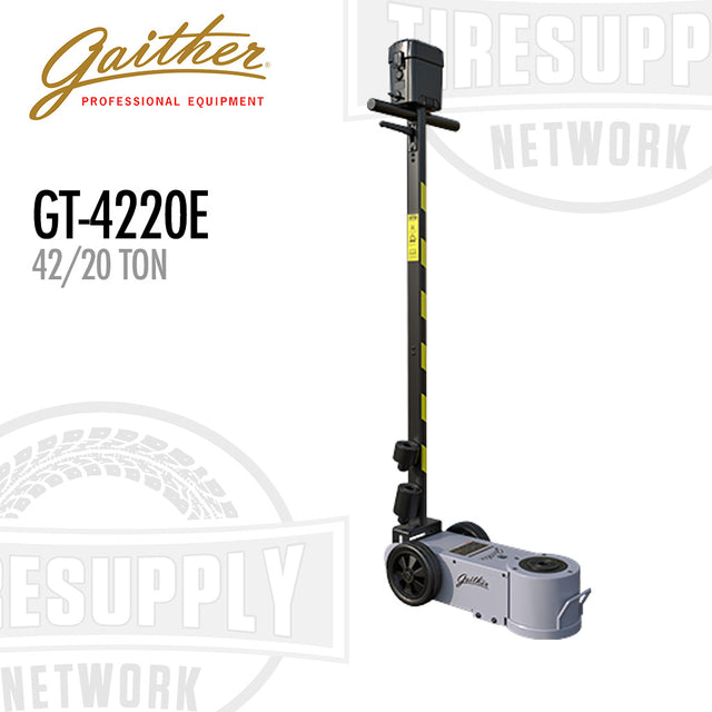 Gaither GT-4220E 42/20 ton 2 stage electrohydraulic jack