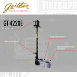 Gaither GT-4220E | 42/20 Ton 2 Stage Electrohydraulic Jack