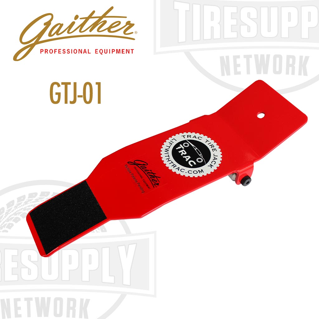 Gaither | Tire Jack Tool for Mounting &amp; Demounting Heavy Wheel Assemblies (GTJ-01) | TRAC Roller Plate (GTRP-01)