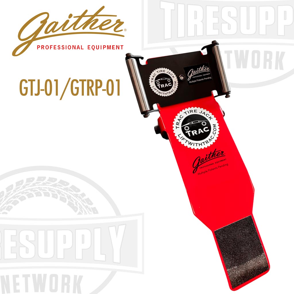 Gaither | TRAC Roller Plate (GTRP-01) | Tire Jack Tool for Mounting &amp; Demounting Heavy Wheel Assemblies (GTJ-01)