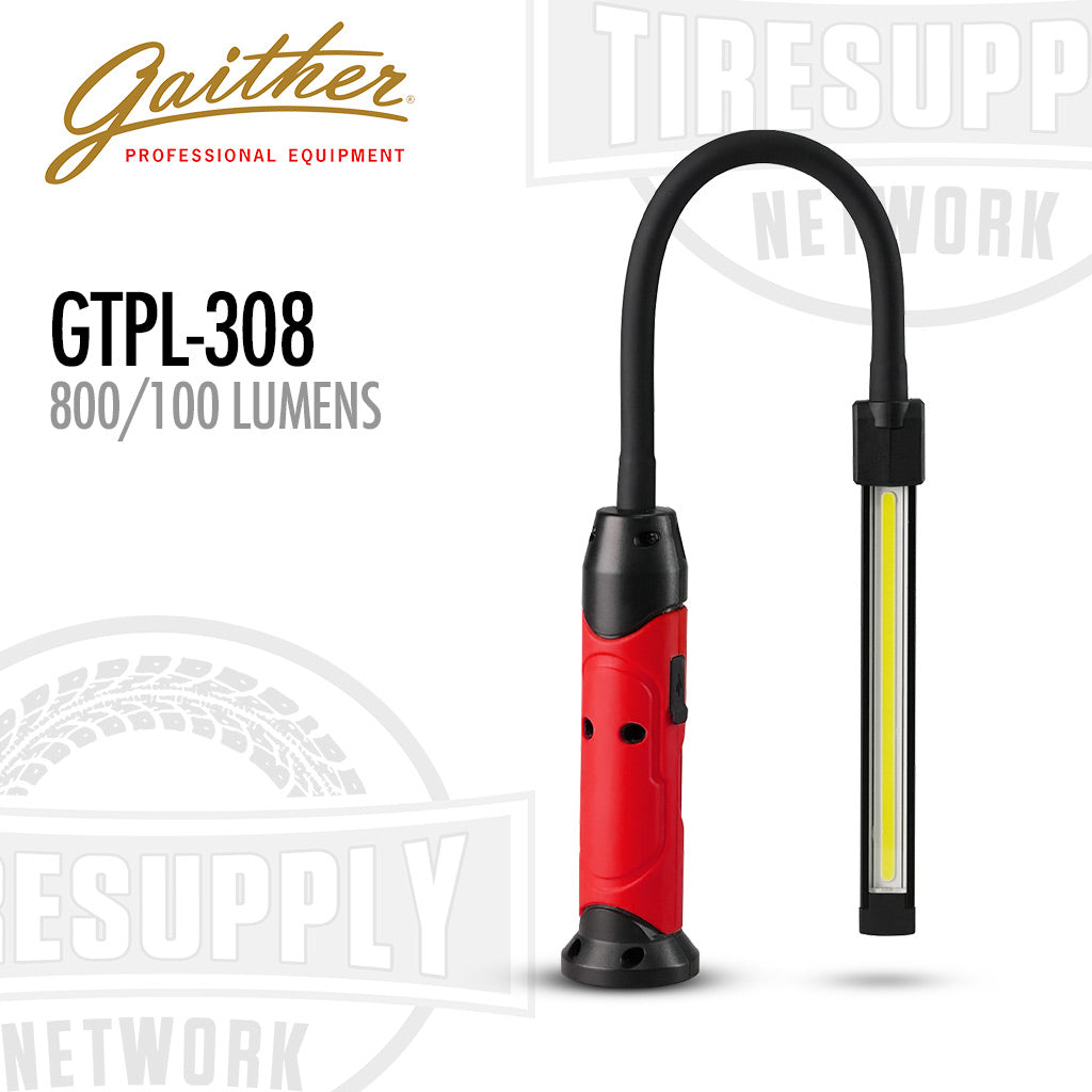 Gaither GTPL-308 800/100 Lumens LED pro light tire repair work light