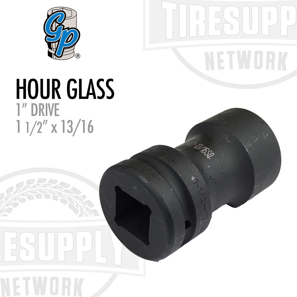 1″ Drive 1 1/2″ x 13/16″ Impact Socket - Hour Glass (4223C)