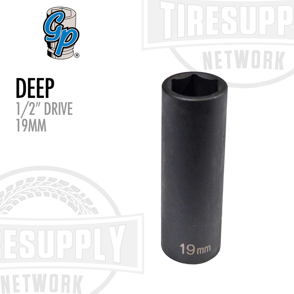 1/2″ Drive x 19mm Impact Socket - Deep (2019MD)