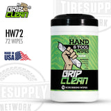Grip Clean | Heavy Duty Cleaning Wipes – Waterless Mechanic Hand Wipes & Degreaser Wipes