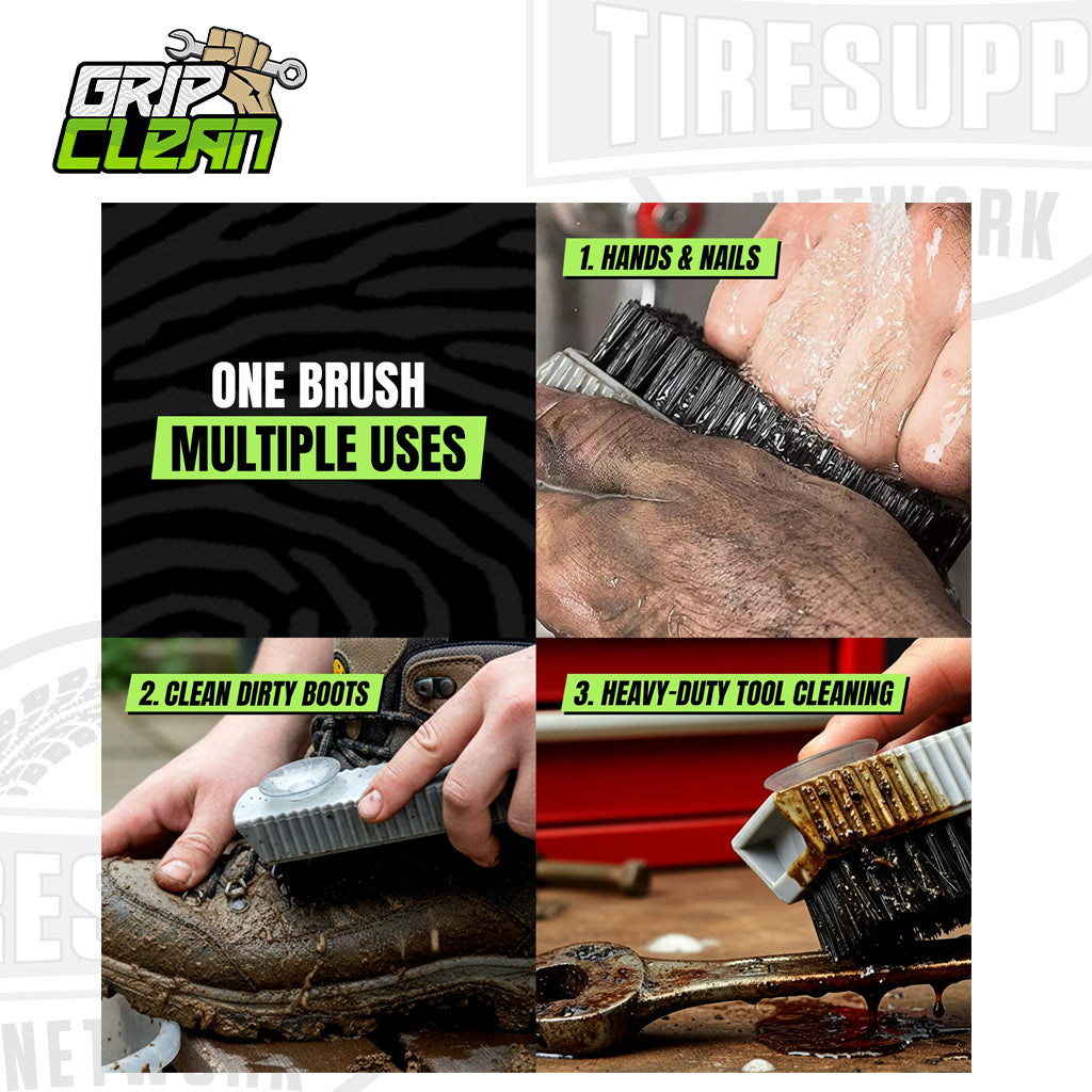 Grip Clean FB01 | Fingernail Brush – Heavy Duty Nail Scrubber Brush