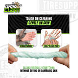 Grip Clean | Heavy Duty Cleaning Wipes – Waterless Mechanic Hand Wipes & Degreaser Wipes