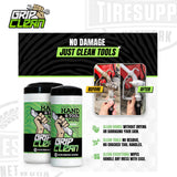 Grip Clean | Heavy Duty Cleaning Wipes – Waterless Mechanic Hand Wipes & Degreaser Wipes