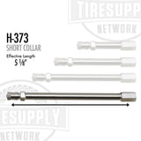 5 1/8" Straight Short Collar Extension (HE-373)