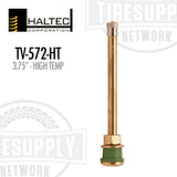 Haltec | 3.75" Straight Clamp-In Truck & Bus Valve with High Temp Grommet - .625 Hole (TV-572-HT)