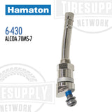 Hamaton 6-430 Alcoa 70MS-7 TPMS valve 7 bend angle.