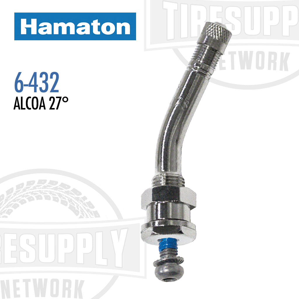 Hamaton 6-432 Alcoa 27 bend angle. TPMP valve stem