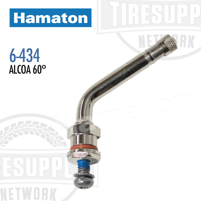 Hamaton 6-434 alcoa TPMS valve 60 bend angle