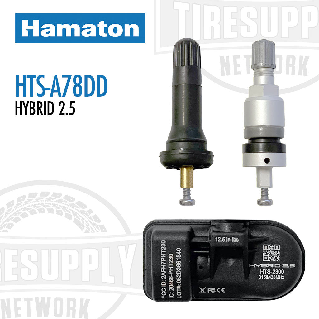Hamaton | U-Pro Hybrid 2.5 Universal TPMS Sensor with Dual Valves (HTS-A78DD)