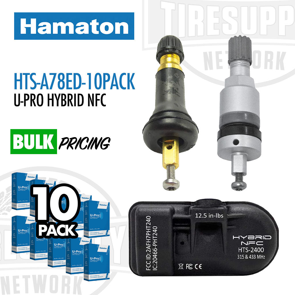 Hamaton | U-Pro Hybrid NFC TPMS Sensor with Dual Valves (HTS-A78ED)