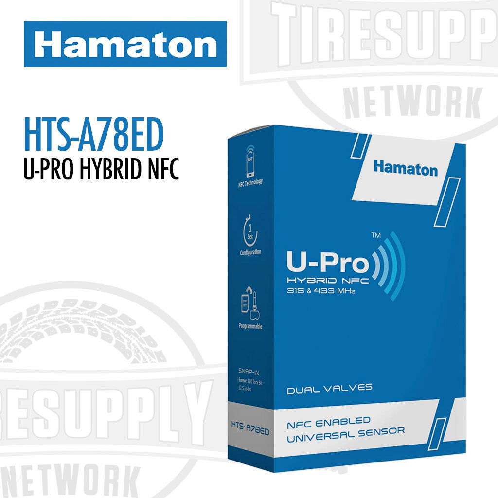 Hamaton | U-Pro Hybrid NFC TPMS Sensor with Dual Valves (HTS-A78ED)