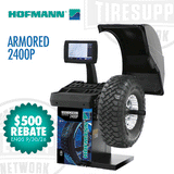 Hofmann Armored 2400P | Wheel Balancer with Touchscreen & Non Contact Data Entry