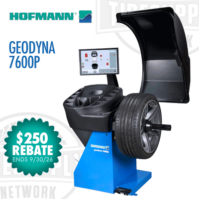 Hofmann Geodyna 7600P | Wheel Balancer with Touchscreen Monitor