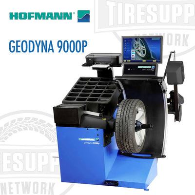 Hofmann 9000P Geodyna Wheel balancer touchscreen 3D camera technology.