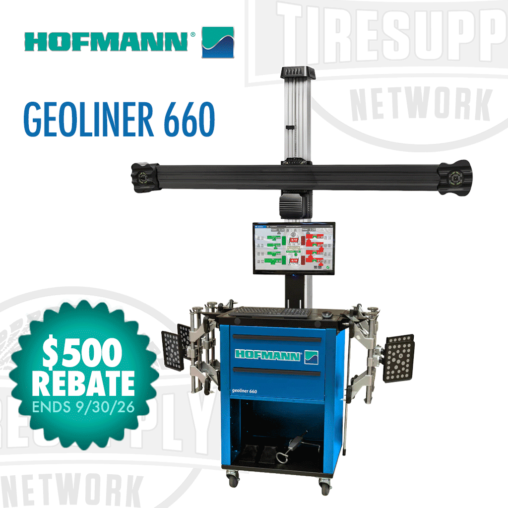 Hofmann Geoliner 660 | Imaging Wheel Alignment System with AC200 Clamps