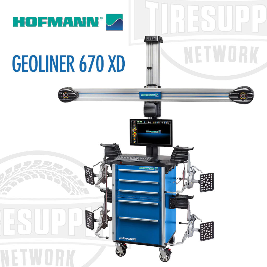 Hofmann | Geoliner 670 XD Imaging Wheel Alignment System with AC400 Clamps (EEWA715H)