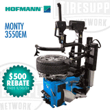 Hofmann Monty 3550EM | Tilt-Tower Tire Changer with EasyMont Pro Bead Assist Helper Arm