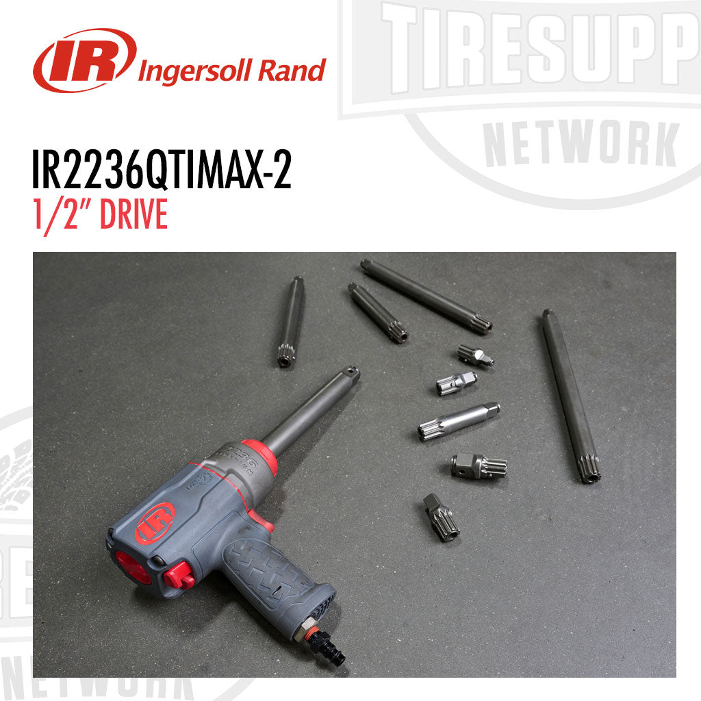 Ingersoll Rand | 1/2&quot; Drive Impact Wrench DXS2 - Extended Anvil (IR2236QTIMAX-2)