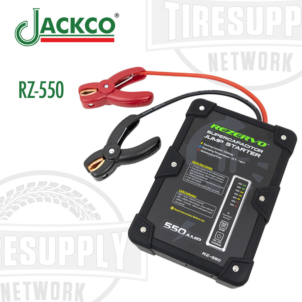 Jackco | Rezervo Super-Capacitor Batteryless Jump Starter (RZ-550)