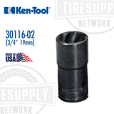 Ken Tool | 1/2 Drive x 3/4″ (19mm) Twist Socket (30116-02)