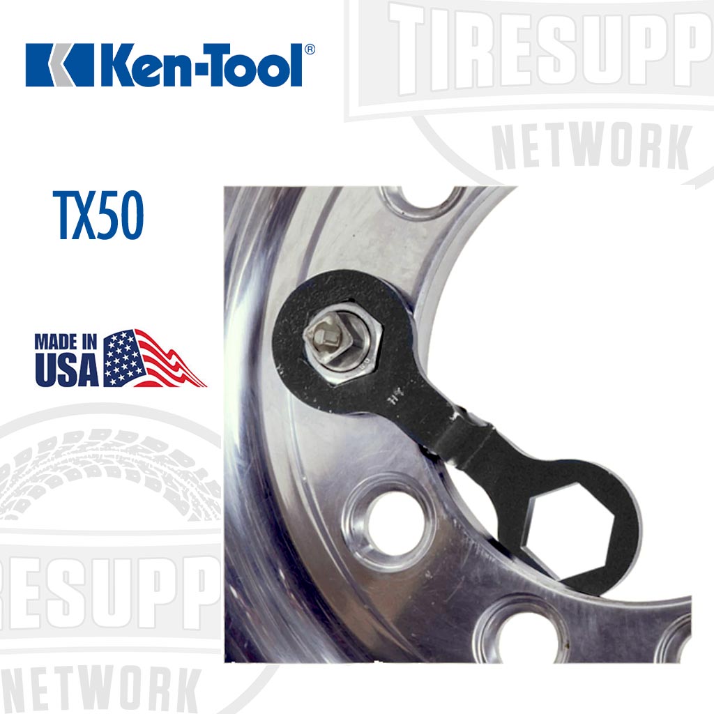 Ken Tool 30620 | Combination Cap Nut Wrench 41mm & 1 1/2″ - Model